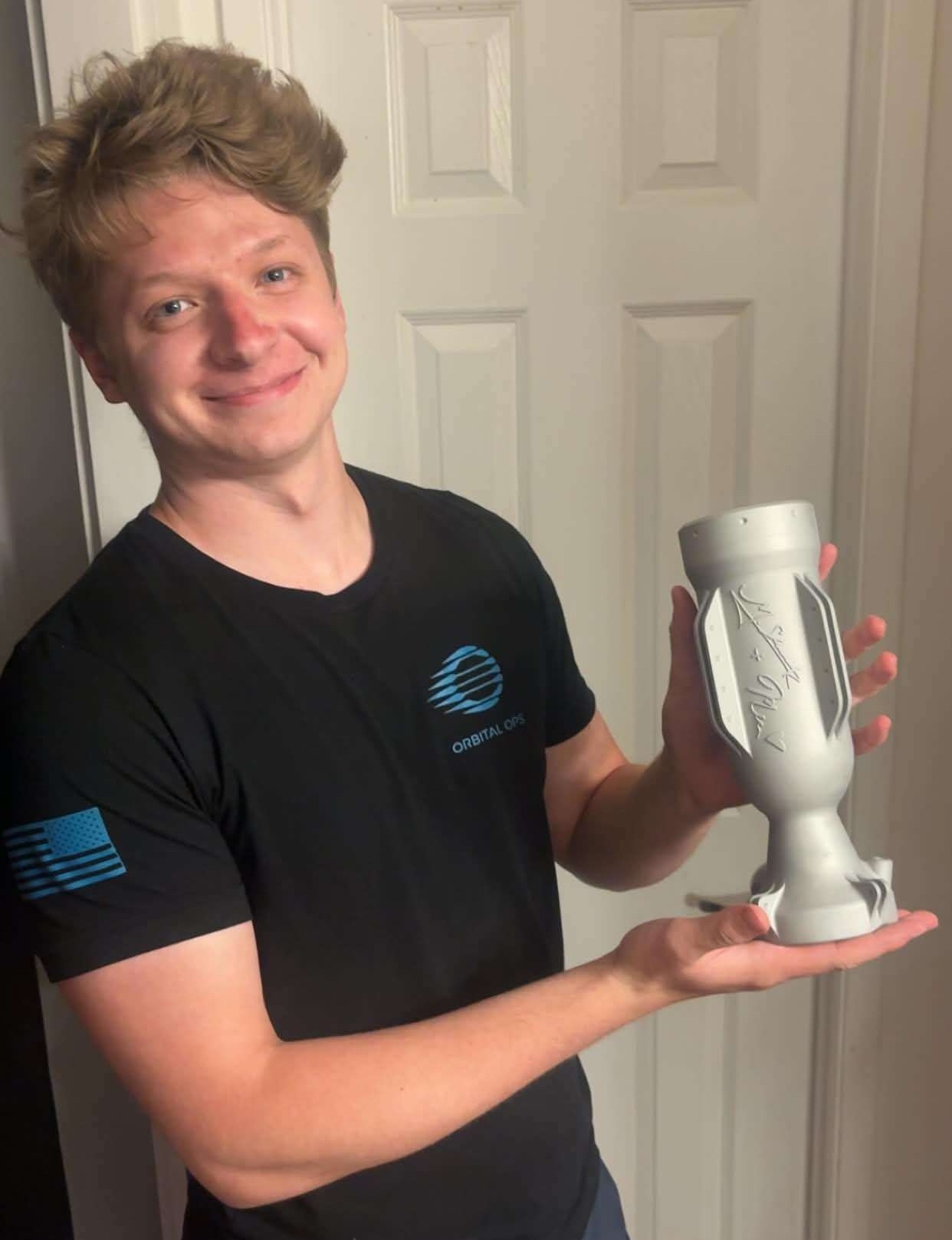 3D printed engine arrives